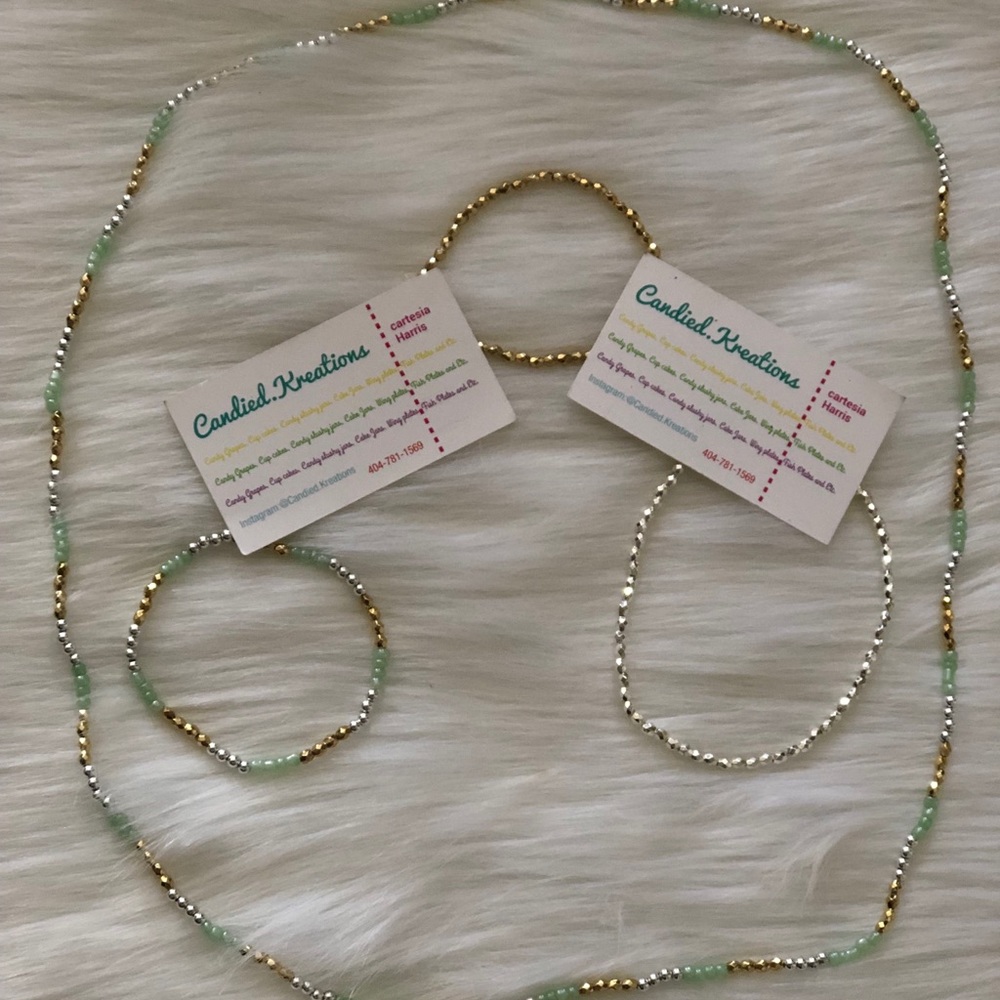 Waist Beads, Ankle Bracelets,Bracelets